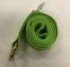 2" x 10' Hi-VIZ Green DIAMOND WEAVE Lasso Strap with Steel O-Ring